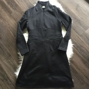 Athleta Black Warm Hut Dress